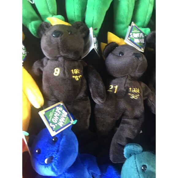 Bamm Beano's Lot Of 20 New NWT Baseball Player MLB Collection Beanie Free Ship - Picture 7 of 16